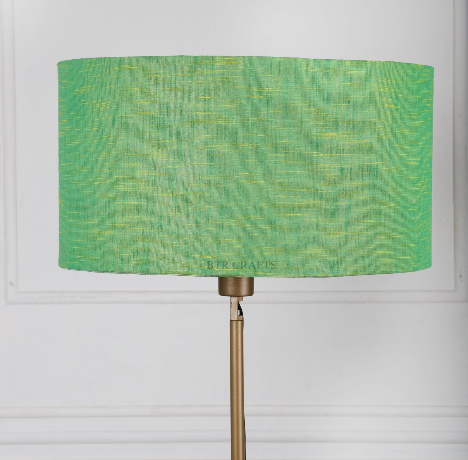 20 Inches Drum Lamp Shade, Suitable For Table and Floor Lamp(Green Texture) - Image 2