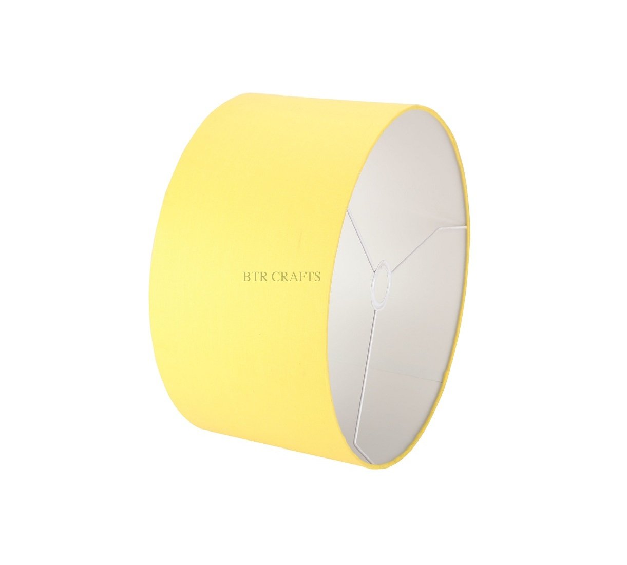 20 Inches Drum Lamp Shade, Suitable For Table and Floor Lamp(Dark Yellow) - Image 4