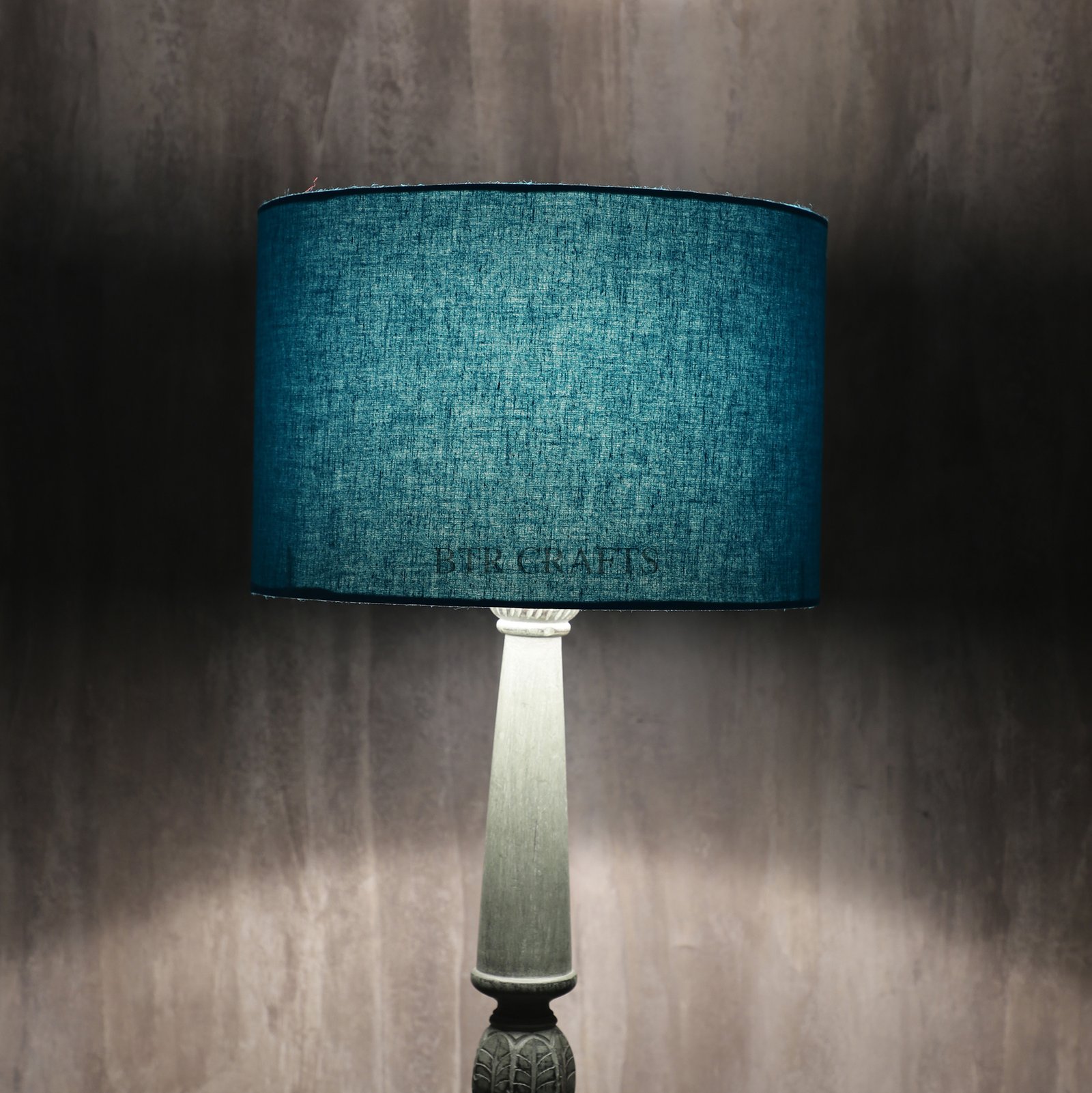 12 Inches Drum Lamp Shade, Suitable For Table and Floor Lamp(Teal)