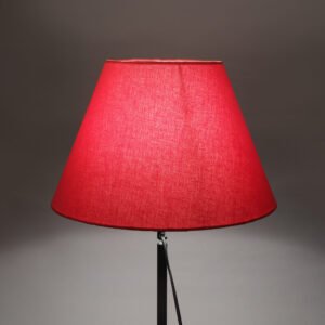 14 Inches Conical Lamp Shade, Suitable For Table and Floor Lamp(Red)