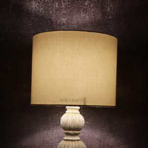 10 Inches Drum Lamp Shade, Suitable For Table and Floor Lamp(Cream)
