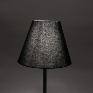 10 Inches Conical Lamp Shade, Suitable For Table and Floor Lamp(Black)