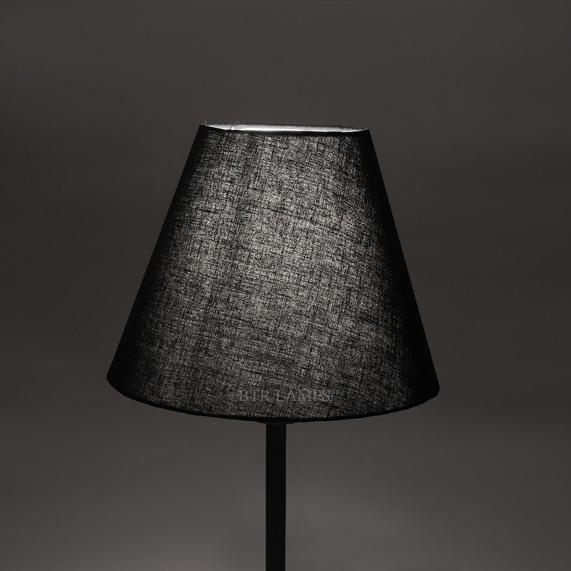 10 Inches Conical Lamp Shade, Suitable For Table and Floor Lamp(Black)