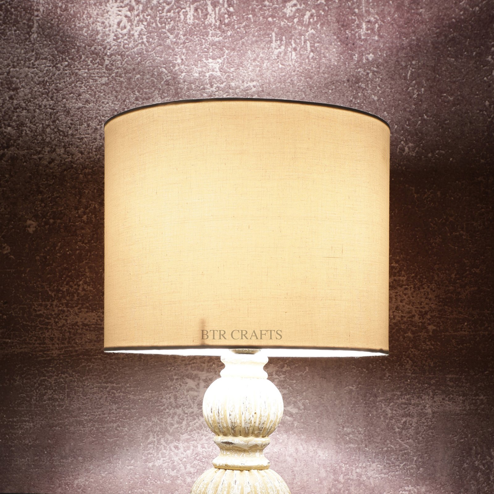 10 Inches Drum Lamp Shade, Suitable For Table and Floor Lamp(White)