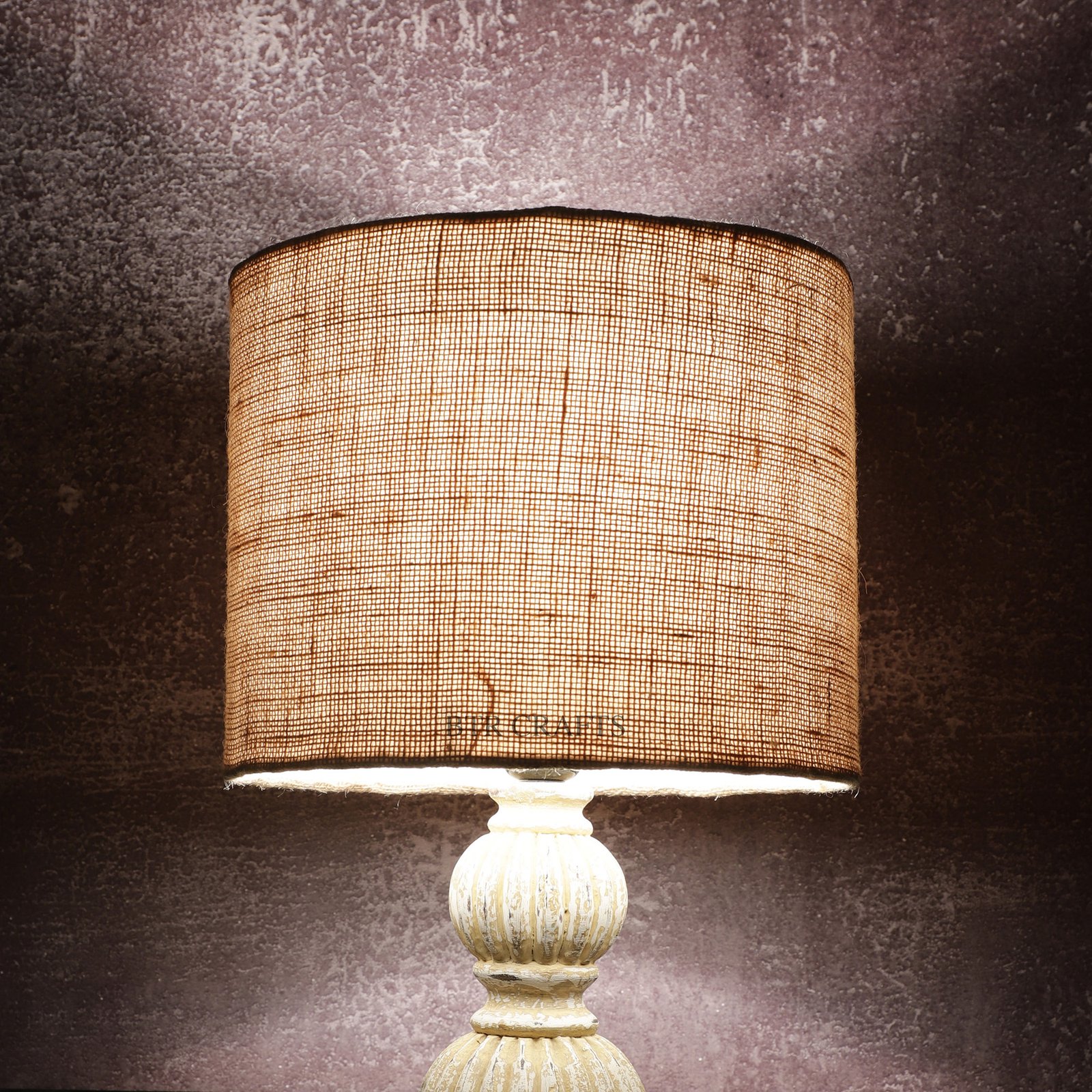 10 Inches Drum Lamp Shade, Suitable For Table and Floor Lamp(Natural Jute)