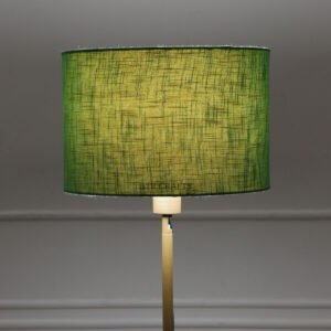 12 Inches Drum Lamp Shade, Suitable For Table and Floor Lamp(Green Texture)