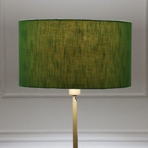 16 Inches Drum Lamp Shade, Suitable For Table and Floor Lamp(Green Texture)