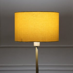 12 Inches Drum Lamp Shade, Suitable For Table and Floor Lamp(Dark Yellow)