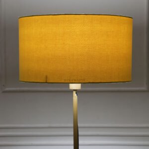 16 Inches Drum Lamp Shade, Suitable For Table and Floor Lamp(Dark Yellow)