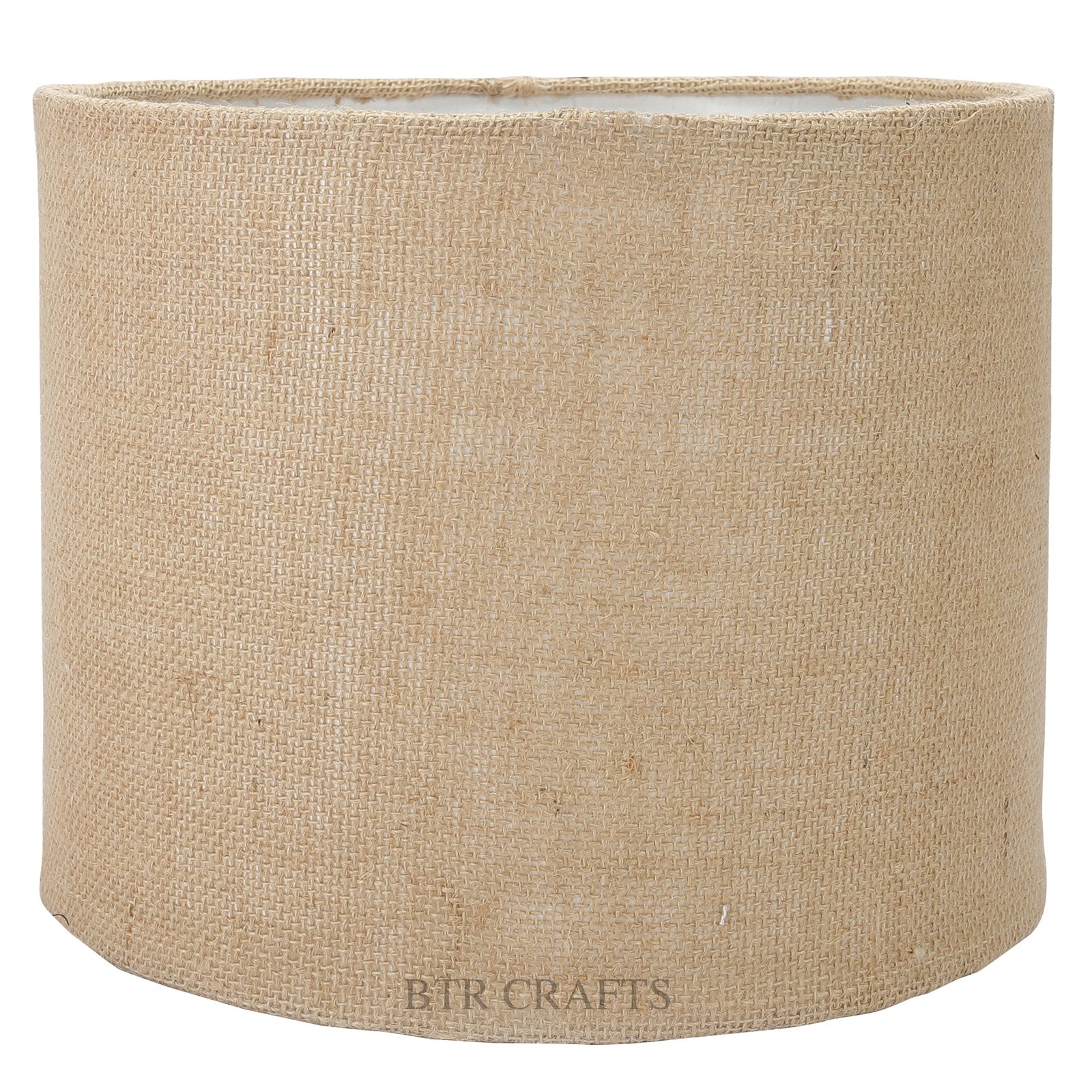 10 Inches Drum Lamp Shade, Suitable For Table and Floor Lamp(Natural Jute) - Image 4