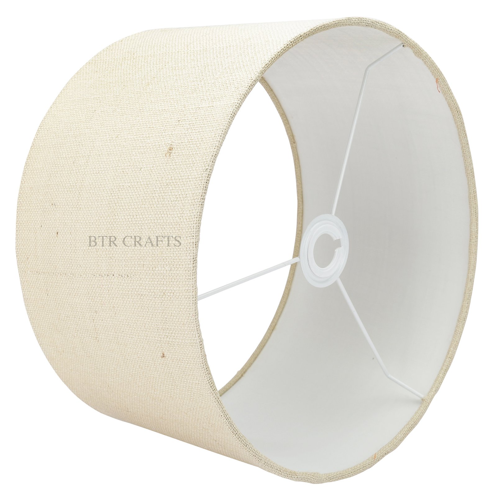 14 Inches Drum Lamp Shade, Suitable For Table and Floor Lamp(Natural Jute) - Image 3