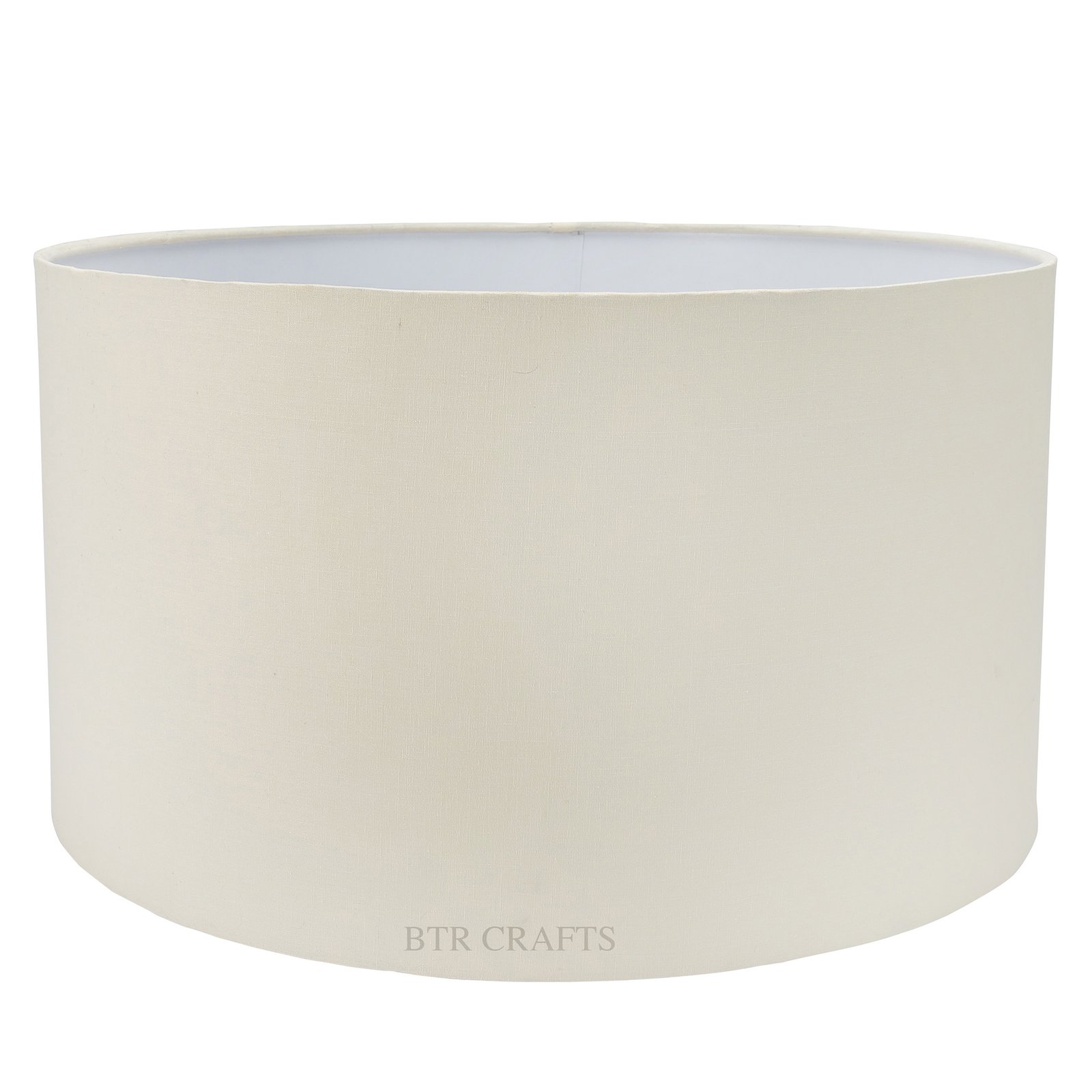 16 Inches Drum Lamp Shade, Suitable For Table and Floor Lamp(Cream) - Image 4