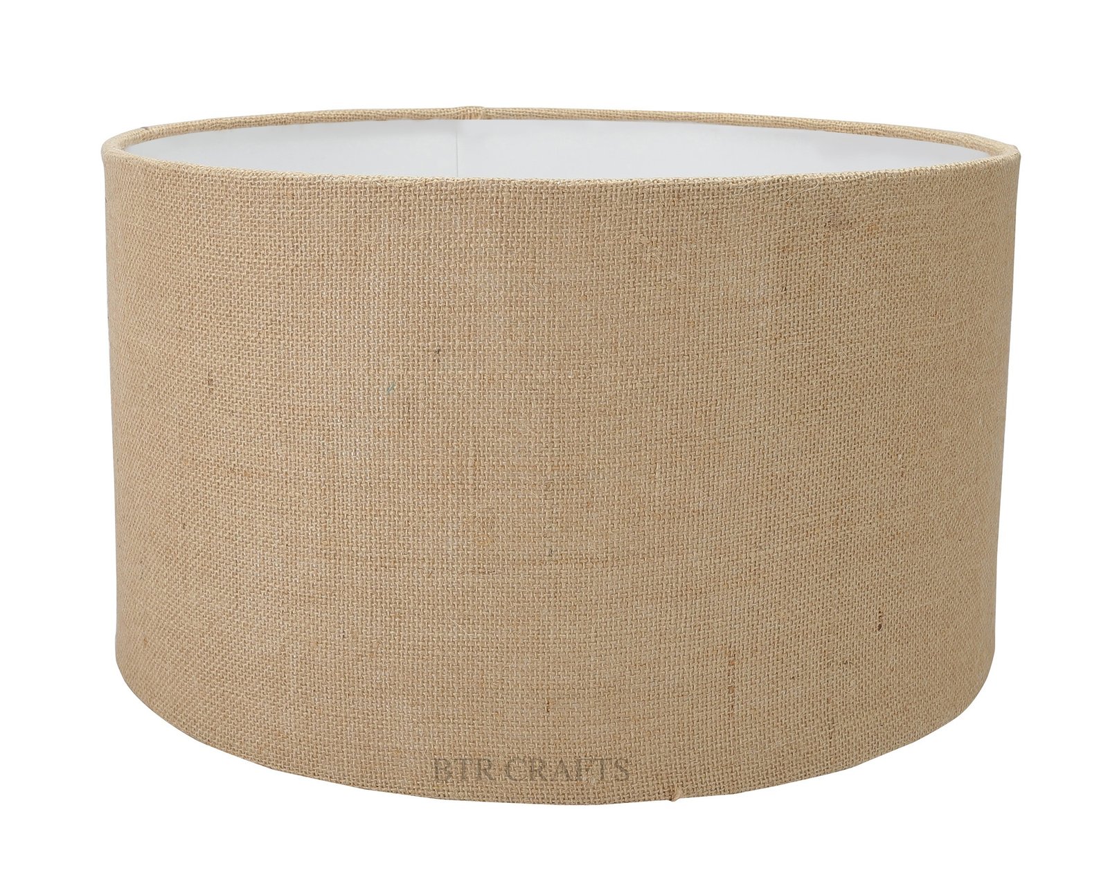 18 Inches Drum Lamp Shade, Suitable For Table and Floor Lamp(Natural Jute) - Image 4