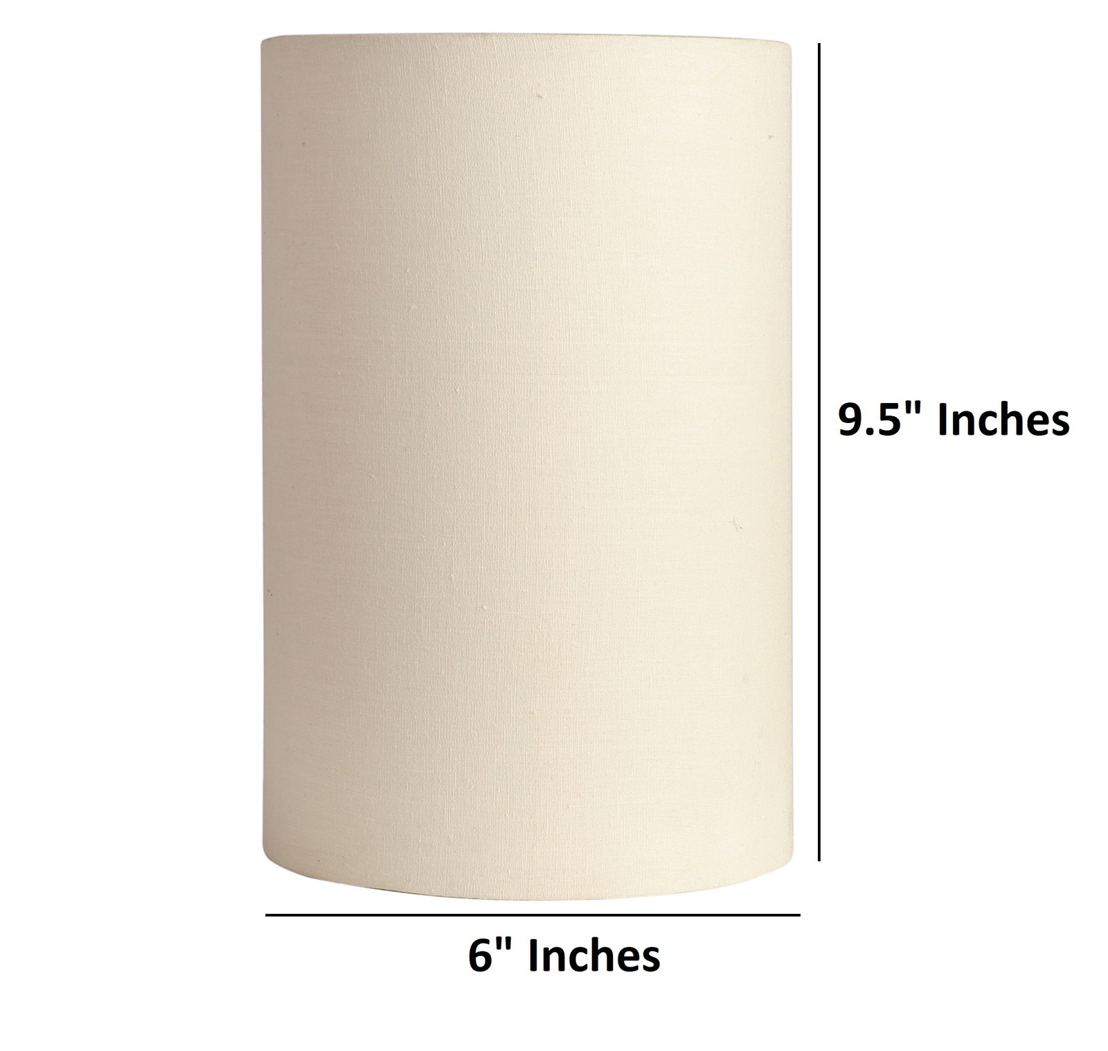 Cream Color Cylinder Lamp Shade Suitable For Table Lamp - Image 3