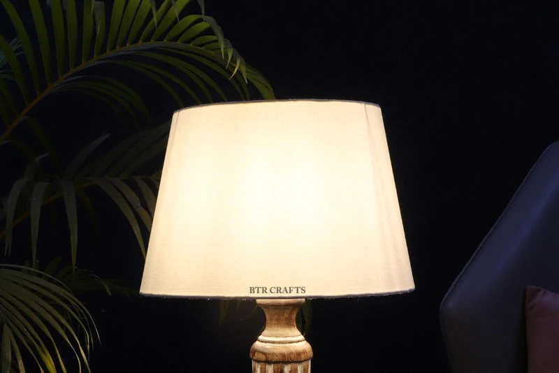 12 Inches Cream Tapper Lamp Shade Suitable Table and Floor Lamp