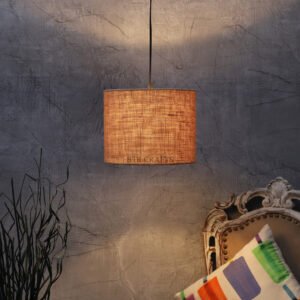 Unique Pendant/Hanging Ceiling Light Fixture for Bedroom, Kitchen, Living Room, Dining Table, Lobby, Kitchen, Silver/Black Canopy