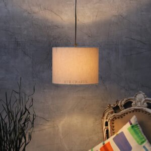 Unique Pendant/Hanging Ceiling Light Fixture for Bedroom, Kitchen, Living Room, Dining Table, Lobby, Kitchen, Black/Silver Canopy
