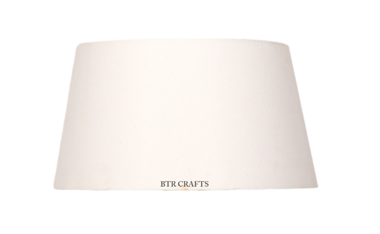 12 Inches Cream Tapper Lamp Shade Suitable Table and Floor Lamp - Image 4