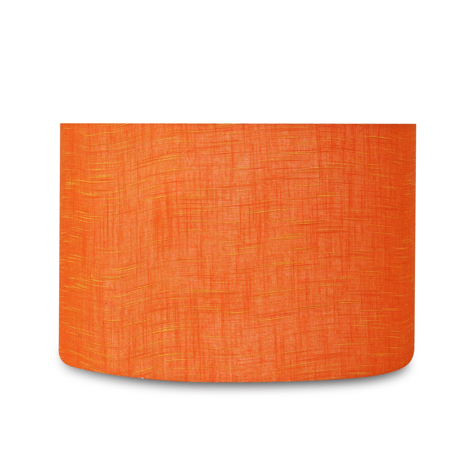Coffee Brown Ribbed Circle Table Lamp, Side lamp for Bedroom, Dinning, Balcony, Office, Hotels & Home Decoration(ORANGE TEXTURE) - Image 5