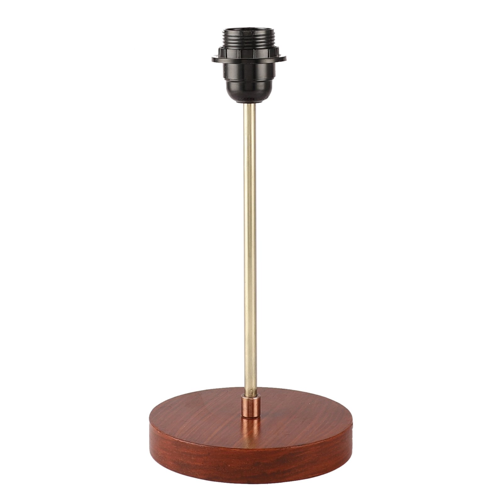 Decorative Brown Table Lamp with Cylinder Shade – Stylish Bedside & Reading Lamp for Home Décor(Orange) - Image 10