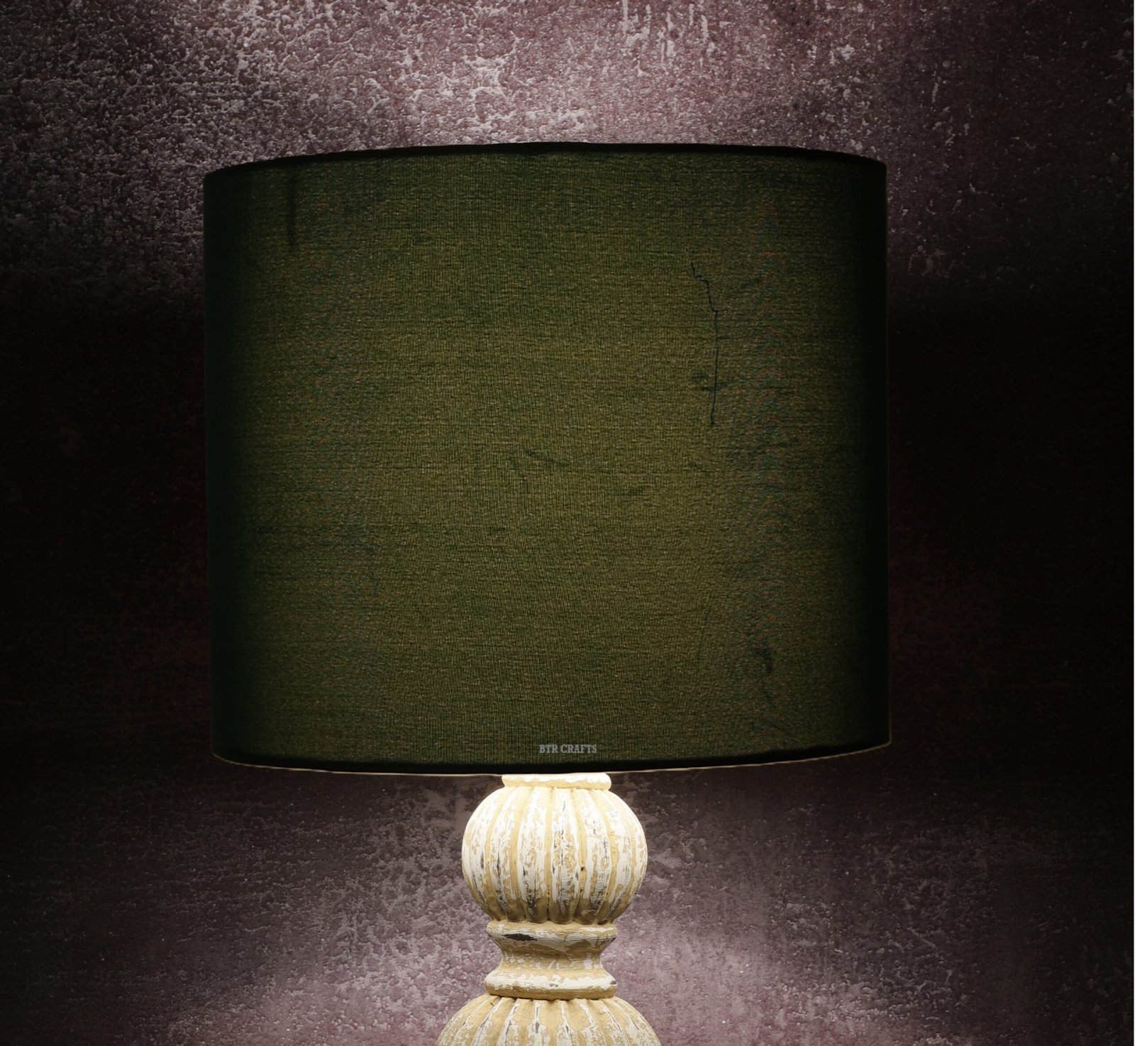 10 Inches Drum Lamp Shade, Suitable For Table and Floor Lamp(Green)