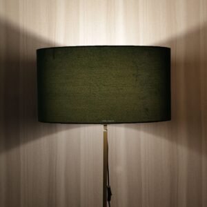 20 Inches Drum Lamp Shade, Suitable For Table and Floor Lamp(Dark Green)