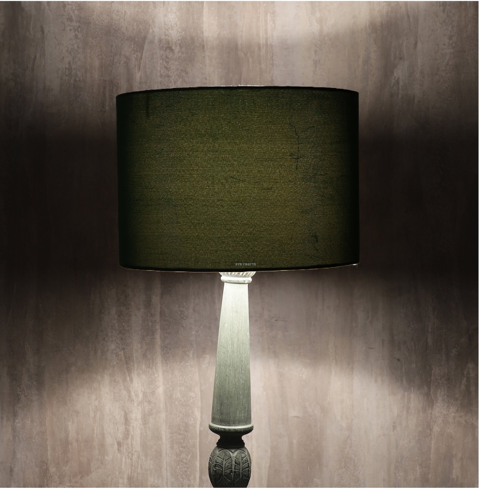 12 Inches Drum Lamp Shade, Suitable For Table and Floor Lamp(Green)