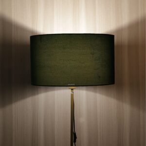 18 Inches Drum Lamp Shade, Suitable For Table and Floor Lamp(DARK GREEN)