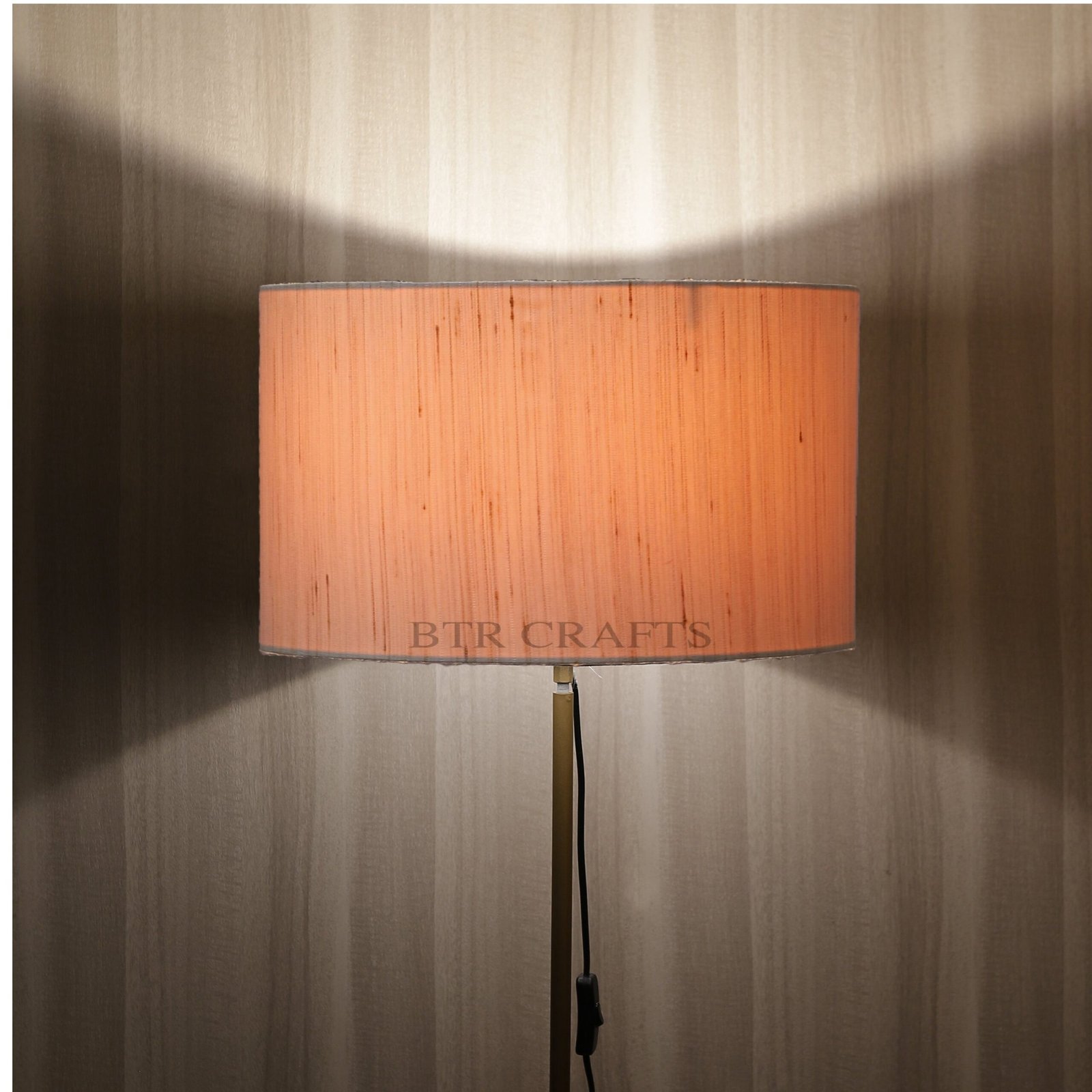 18 Inches Drum Lamp Shade, Suitable For Table and Floor Lamp(CREAM TEXTURE)