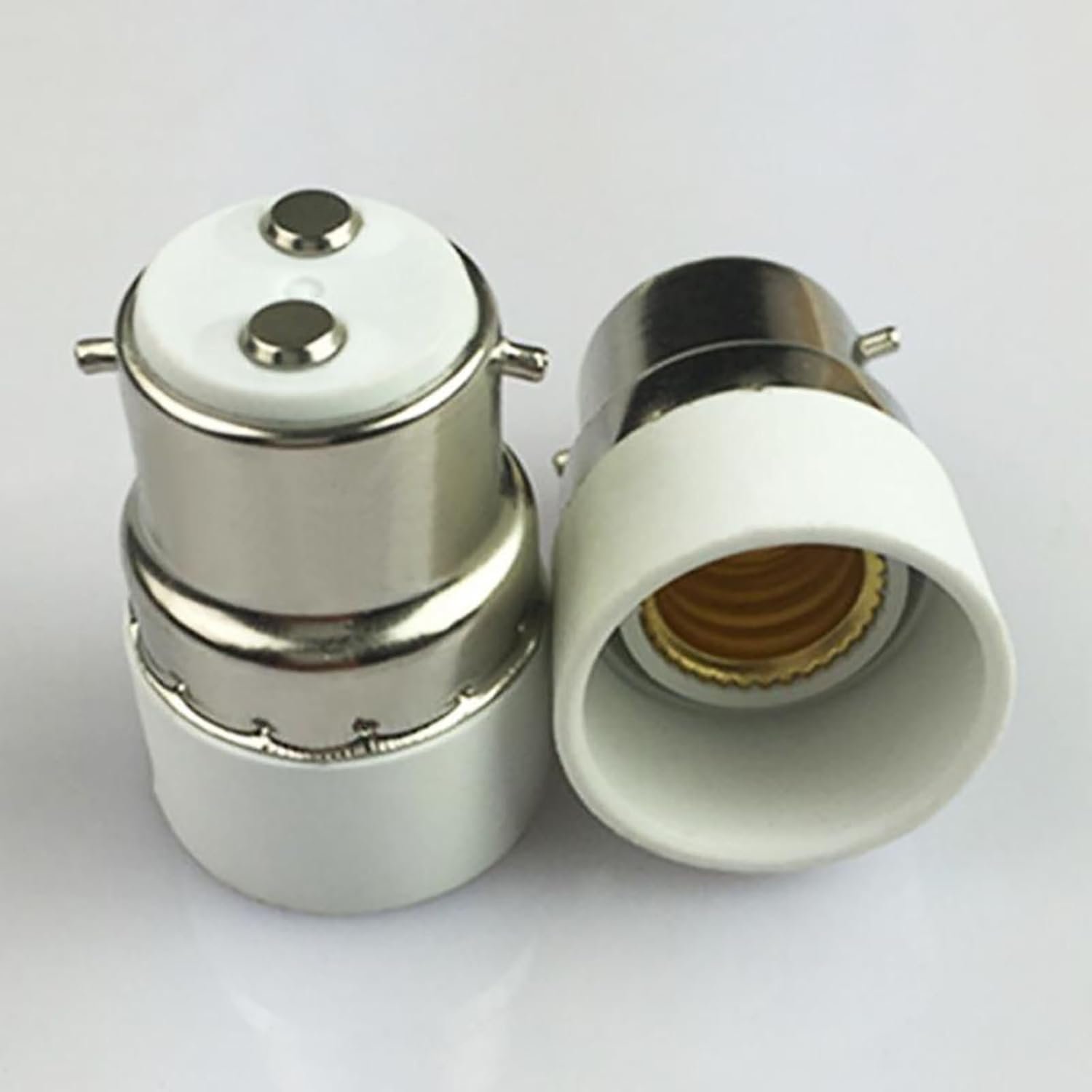 B22 to E14 Light Bulb Adapter | Bayonet to Small Edison Screw Converter Socket (Pack of 50) - Image 4
