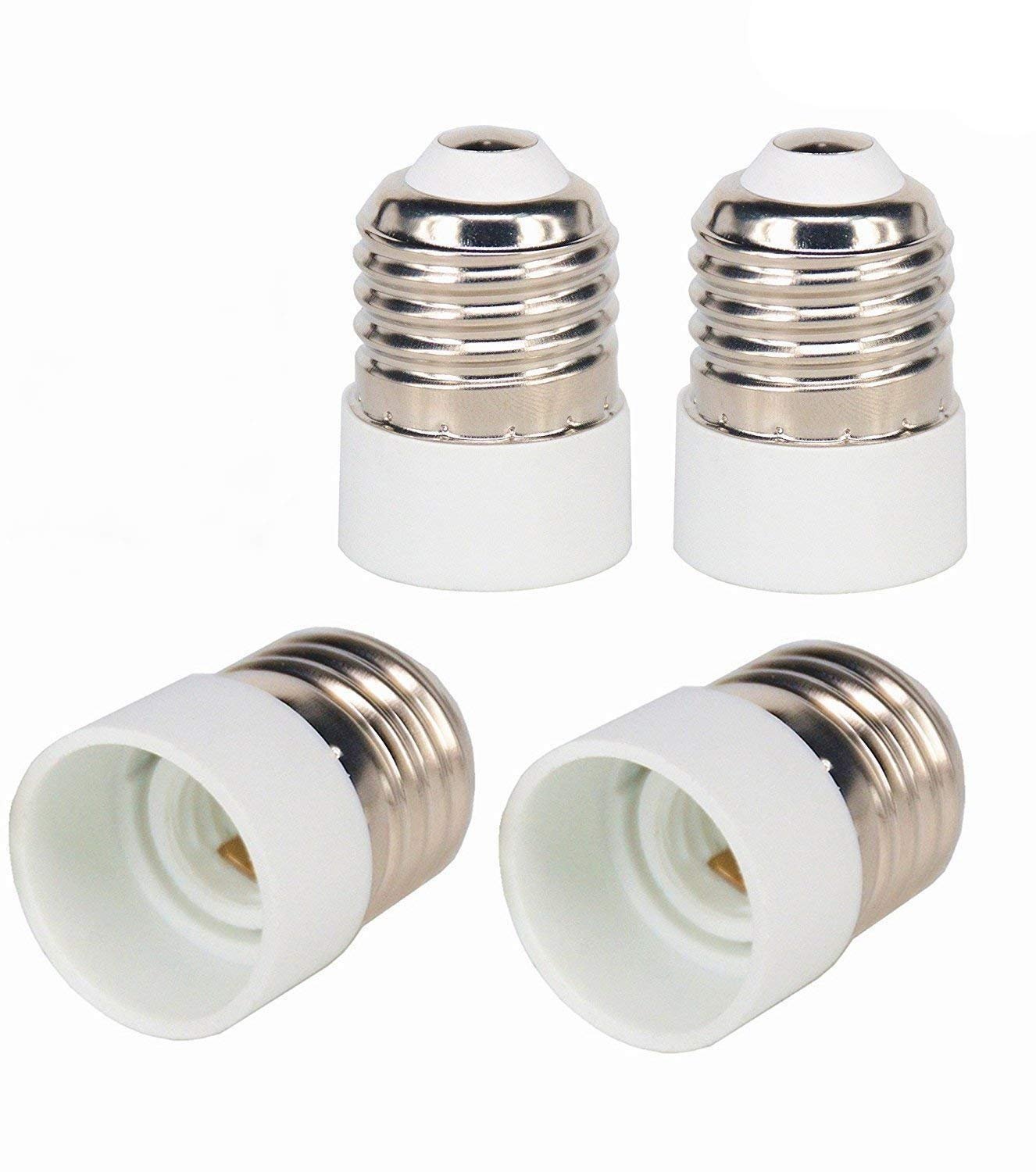 E27 to E14 Lamp Holder Adapter | Light Socket Converter for Bulbs (Pack Of 50)