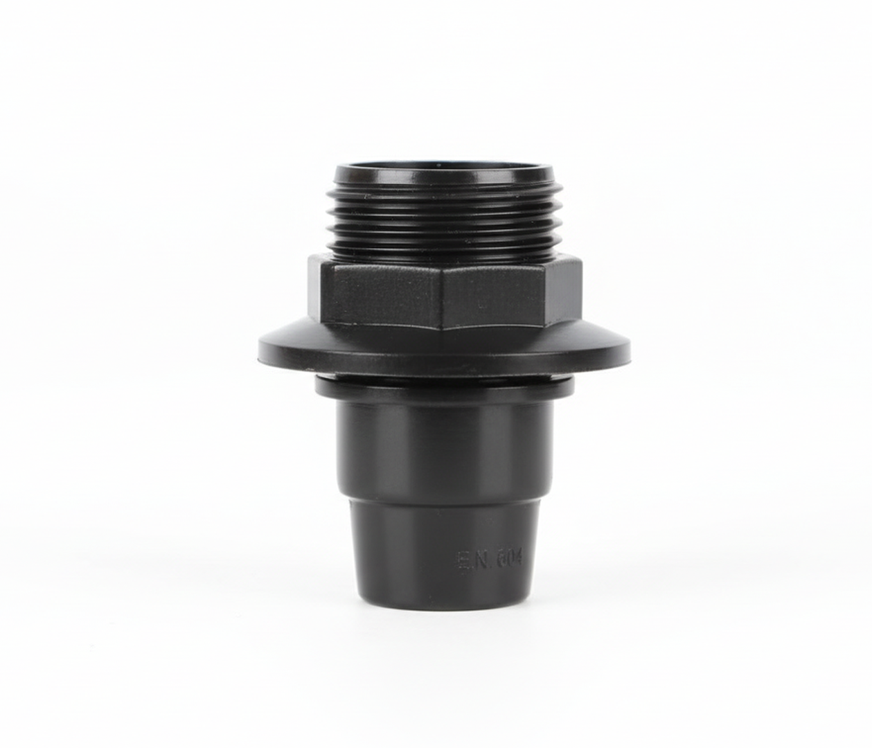 E14 Black Half Ring Holder | Bulb Holder for Table Lamp, Wall Light & DIY Lighting Fixtures (Pack of 50)